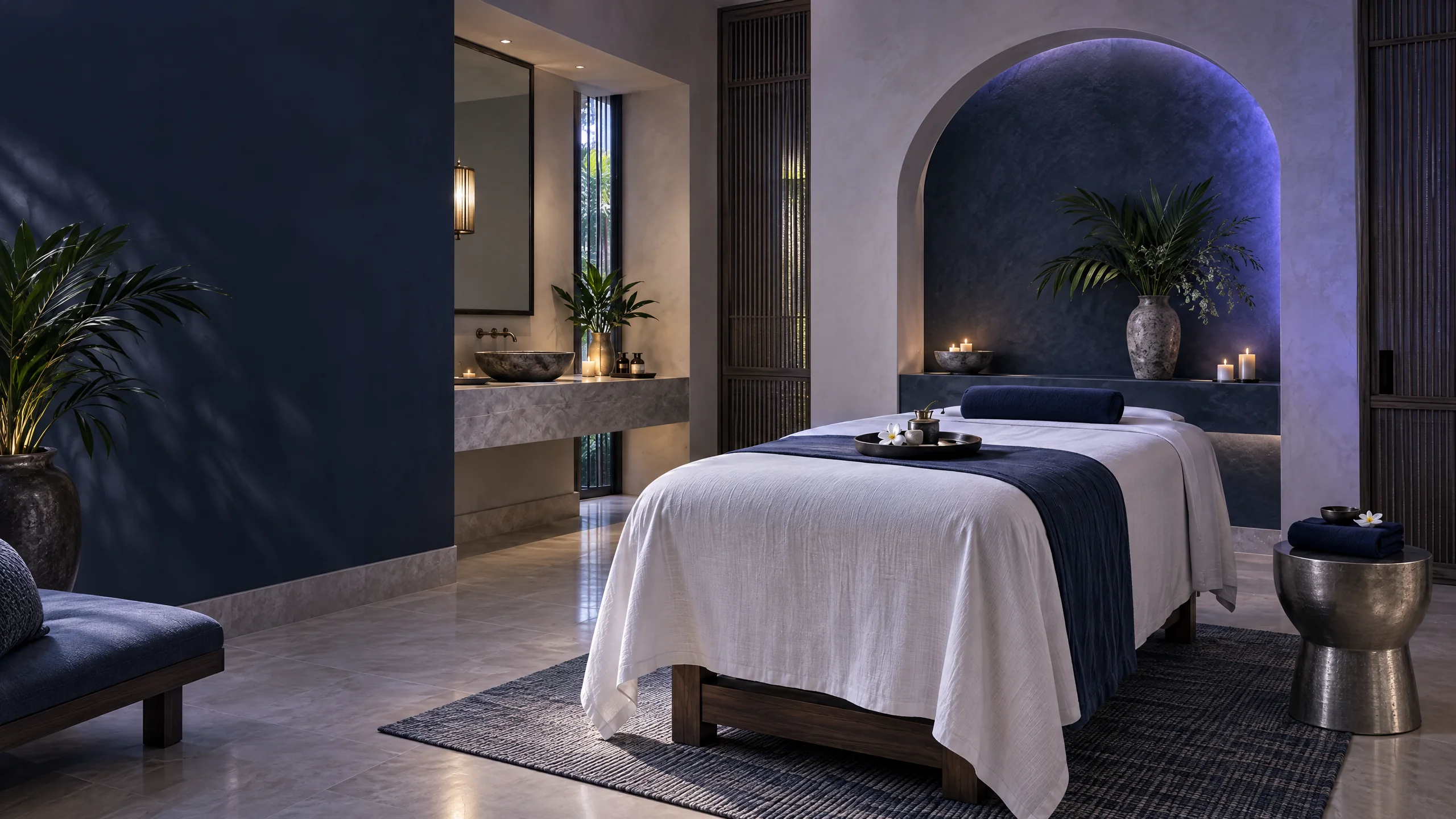 Illustrative spa imagery for Spas Care